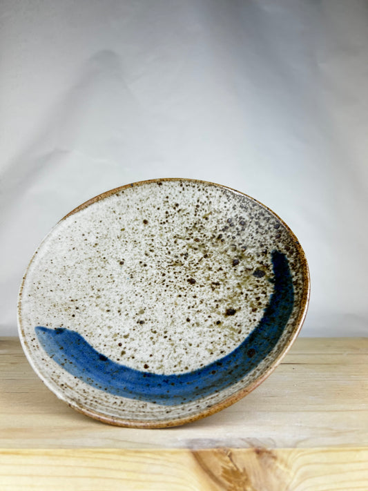 Cobalt wood plate 2