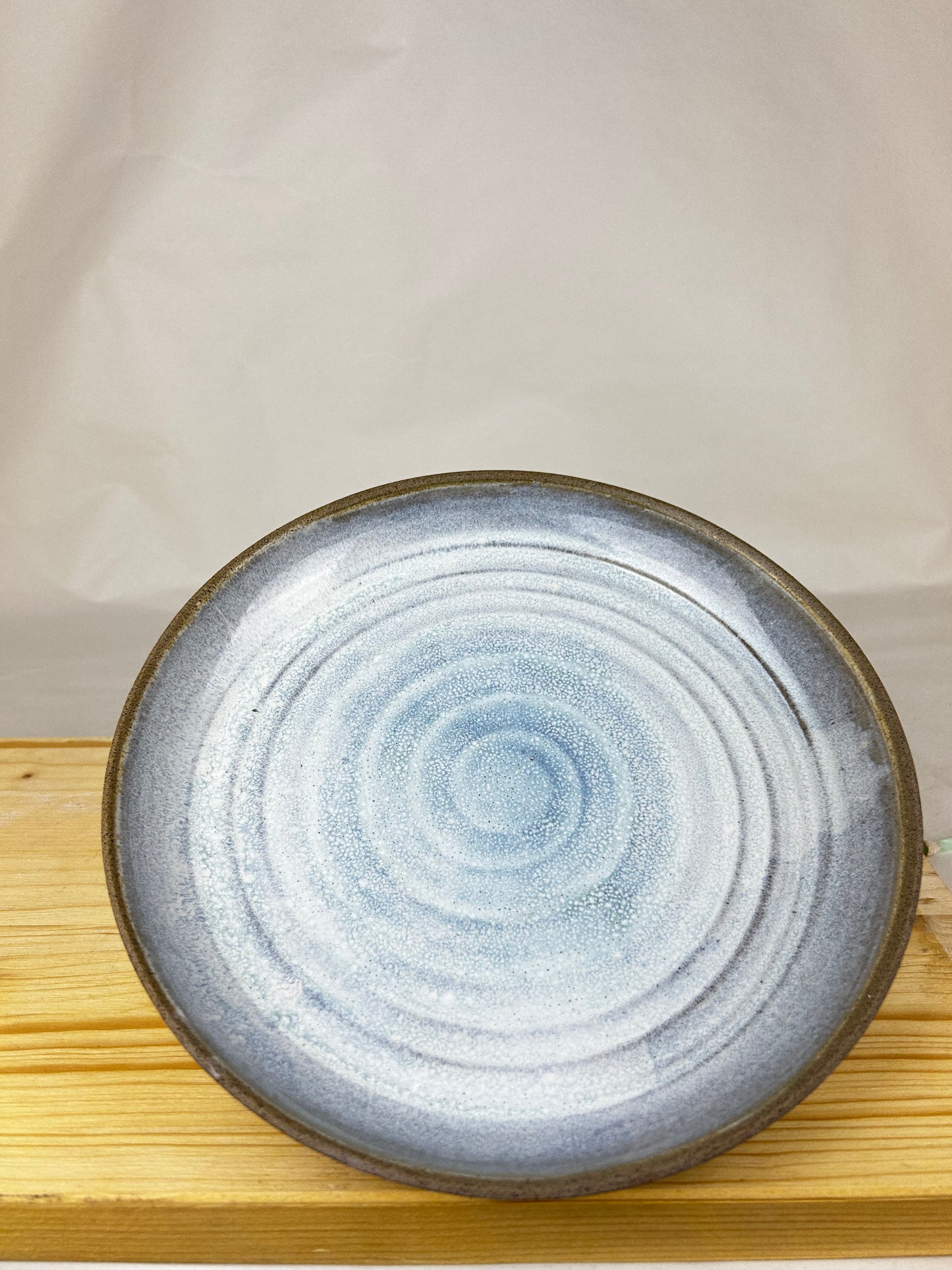 Blue plate